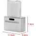 Kowaku Toothed Holder - Intelligent Dental Floss Dispenser & Organizer for Home Office & Dining - Gray Dental Floss Case - Buy Online on GoSupps.com