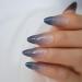 Blue Ombre Gradient Medium Almond Press On Nails - 24 PCs Glossy Acrylic Full Cover with Stickers - Professional Quality eCommerce International Shipping - Buy Online on GoSupps.com