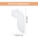White Protector 4 Pairs Silicone Toe Separators for Toe Alignment & Bunions - Hammer Toe Straightener & Spacer - Buy Online on GoSupps.com