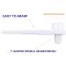 Ocircle Denture Cleaning Brush Set - Hygienic T-Shaped Toothbrush Tool for Denture Care (Pack of 3) - Buy Online on GoSupps.com