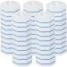 FUWIND 50PCS Upgraded Toilet Brush Wand Disposable Toilet Cleaning Wand Head Compatible Wand Refills