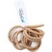20 PCS Extra Strong 4mm Elastic Hair Bands - Beige Blonde Ponytail Holders for Women Men Girls Kids - No Metal Gentle Elastics - Buy Online on GoSupps.com