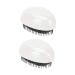 2pcs Scalp Massager Portable Cute Egg Shaped Hair Brush for Detangling