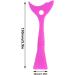 Silicone Eyeliner Tool | Silicone Eyeliner Stencil Lipstick Wearing Aid Face Cream Applicator Easy Makeup Tool Eyeliner Applicator Tool for Makeup Coatuiyo - Buy Online on GoSupps.com