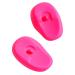 Ear Protector Hair Coloring And Baking Oil Anti Sticky Hair Dye Isolation Stain Earmuffs Smart Ear Carefully Earwax Removal (Pink One Size)