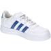 Buy adidas Unisex Kids Break Lifestyle Court Sneakers - Elastic Lace & Top Strap - EU 36 2/3 - Ftwr White/Team Royal Blue/Light Aqua - International Shipping Available - Buy Online on GoSupps.com