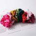 30 Colorful Silk Satin Scrunchies Set | Strong Elastic Ponytail Holders | Traceless Hair Rope Accessories - Buy Online on GoSupps.com