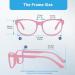 Shop Firmoo Blue Light Filter Reading Glasses 1.75x - UV Protection for Screens & Gaming - Stylish Pink Design for Men & Women - Buy Online on GoSupps.com