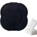 Powder Puff Holder - Silicone Case for Powder Puff Soft with Buckle Small Storage Box for Bracelet Cotton Pad Powder Puff Jewelry Tosier Black - Buy Online on GoSupps.com