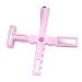 Weppduk Nail Magnets for - Multi-Function Nail Magnets - 5 in 1 Nail Design Tools for Cat Eye Gel Nail Polish Design Home Manicure Pink