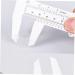 Didiseaon 6pcs Locating Rule Portable Ruler Mini Ruler Measuring Calipers for Eyebrow Guide Ruler Face 21x7.5cm Assorted Color - Buy Online on GoSupps.com