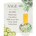 Sage Organic Mini Perfume Spray by Sage- 1/2 oz Vegan & Cruelty-Free Fresh Scent Cucumber White Sage Sweet Pea Sage 1/2 oz Mini Eau de Toilette Spray - Buy Online on GoSupps.com