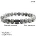 5 Anti-Fear Smoking Cessation Bracelets - Magnetic Therapy Chakra Bracelet for Men & Women - 8mm Natural Stone Halbedelstein Pearl Gift - Buy Online on GoSupps.com