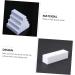 Beavorty Nail Sanding Buffer toenail File Nail Emery Board Nail Files Sand Paper Buffing Block Pedicure Nail File Nail Files Board Nail File Kit Baby Double Sided Cosmetic White - Buy Online on GoSupps.com