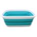 SAMMART 9.2L Collapsible Tub - Portable Outdoor Picnic Basket/Crater - Foldable Shopping Bag - Space Saving Storage Container (Bright Blue) - Buy Online on GoSupps.com