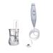 Replacement Hose and Handle Parts for Waterpik Replacement Heads Compatible with Waterpik water flossers/WP-100 WP-300 WP-660 WP-662 WP-670 WP-672 WP-900 White Replacemnt Hose and Handle