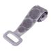 EXCEART Silicone Back Scrubber Belt for Shower Exfoliation Extend The Silicone Back Scrubber (Gray)