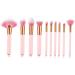 WOONEKY 2pcs Cosmetics Brush Makeup Powder Brush Makeup Brush Concealer Brush Cosmetic Brush Wooden - Buy Online on GoSupps.com
