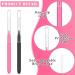 VENEKA 150-Piece Mini Brow and Lash Brush Combo with Caps for Premier Eyebrow Lamination and Lash Lift - Buy Online on GoSupps.com