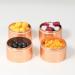 Metal Travel Pill Organizer - Compact 1 PCS Model 1 in Gray & Orange | Ideal for Travel & Medication Management - Buy Online on GoSupps.com