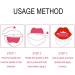 Lazy Lipstick Waterproof Lip Gloss - Shiny Lip Shape Design (06) - Buy Online on GoSupps.com