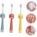 Coolhiya 3-Piece Children's Travel Toothbrush Set | Manual Toothbrush for Ages 3-12 | Essential Kids' Oral Care Accessories - Buy Online on GoSupps.com