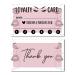 50 Lash Customer Loyalty Cards  3.5X2  Reward Punch Cards for Lash Business  Lash Extension Loyalty Lash Refill Punch Cards for Eyelash Extensions Business Beauty Salons or Spas Supplies (DLM143)