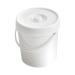 12L White Diaper Pail with Lid & Handle - Odor Control Durable & Compact Design - Buy Online on GoSupps.com