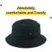 KBETHOS Unisex Washed Cotton Bucket Hat - Black | Large-X-Large - Buy Online on GoSupps.com
