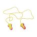 Honeywell Howard Leight LL-30 Laser Lite Single-Use Earplugs Corded 32NRR Magenta/Yellow
