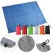 YUANGANG Foldable Lightweight Waterproof Beach Blanket - Soft Moisture-Proof Outdoor Mat 1.4x2m (Black) for International Shipping - Buy Online on GoSupps.com