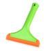 Gomake Small Silicone Squeegee Window Shower Squeegee Auto Water Blade Squeegee for Shower Glass Door Car Windshield Window Mirror Bathroom Countertop Cleaning Green+orange 1