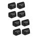 Beaupretty 8 STK Klinge Storage Box Blade dispenser. Razor blades Bank Safety Disposal Box from Tin Bank Recycling Razor Fall Man Razier Storage Book iron 6.5x4.5x6cmx2pcs blackx2st
