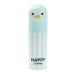 dragonaur cute portable travel toothbrush and toothpaste container penguin design plastic green M