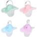 Tnfeeon Newborn Pacifier Set - 4PCS Soft Silicone Binkies for 0-3 Months - Flexible & Lightweight - Buy Online on GoSupps.com
