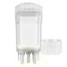 Applicateur D'huile Pour Cuir Chevelu - Peigne Massant Portable Distribution D'huile Capillaire Pour Femme - Fournitures de Soins Personnels pour Toute la Famille Blanc