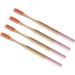 Buy FRCOLOR 8 Pcs Bamboo Toothbrush Set | Eco-Friendly Soft Bristle Toothbrush for Adults | Sustainable Wooden Tooth Brushes for Travel Order Internationally - Buy Online on GoSupps.com