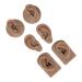 Silicone Human Ear Model 3 Pair - Dark Skin Color - High Simulation Elastic Model - Hand Crafted - Reusable for Display Props and Earrings - Buy Online on GoSupps.com
