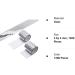 SATINIOR Self-Adhesive Mini Square Glass Mosaic Tiles - 1200 Pieces, 5x5mm Craft DIY Mirror Decor - Buy Online on GoSupps.com