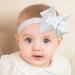 Baby Girls Grosgrain Ribbon Headbands - Pack of 20 Big Bow Hair Bands for Toddlers in Pure Colors - Buy Online on GoSupps.com