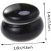 Angoily Ceramic Kitchen Canisters Terrarium Eyeshadow Jar Rouge Storage Tank Nut Travel Eye Shadow Black Medium - Buy Online on GoSupps.com