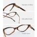 Ilifehome Cat Eye Reader Glasses - Stylish Tortoiseshell PC Frame Women's 3.5x Reading Help with Spring Hinge - Buy Online on GoSupps.com