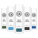 CA Perfume Most Attractive Men Set Impression of (Aventura + Mr.Savage + Bvl. Man + Invincible + Legend) Fragrance Sample Travel Size Parfum Sprayer (0.3 Fl Oz/10 ml) x5