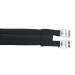 Kerbl saddle girth padded roller buckles cotton girth black 100-140cm Color: black 110 cm (1 pack)