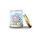 Lavender Candle for Home Scented Soy Candles Gifts for Women Frosted Glass Jar Single Wick Candle 7oz Small Aromatherapy Candles Long Lasting Candle Hippo and Butterflies