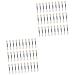 Beavorty 100 pcs Practical Stick Aluminum Tube Sides Tools Eye Disposable Sponge