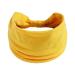 Limtula Solid Color Headbands Extreme Soft & Ultra-Absorbent Comfort to Makeup Shower Wash Face Hairband for Teenagers Girls Ginger