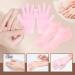 Lovehomily Anti Slip Foot & Hand Spa Mask Pedicure Socks & Moisturizing Gloves Silicone Hands Protective Gloves Prevents Dryness for Feet/Hand Care (Pink) - Buy Online on GoSupps.com