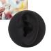 Kadimendium Simulation Ear Display Model Multi Functional Soft Teaching Tool Artificial Left Ear Model Professional Structure Black with Round Base for Wearing - Buy Online on GoSupps.com