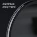 K&F Concept 67mm Variable ND Filter 1-9 Stops for Camera Lens - Adjustable ND2-ND400 Neutral Density Filter with Microfiber Cloth - Buy Online on GoSupps.com